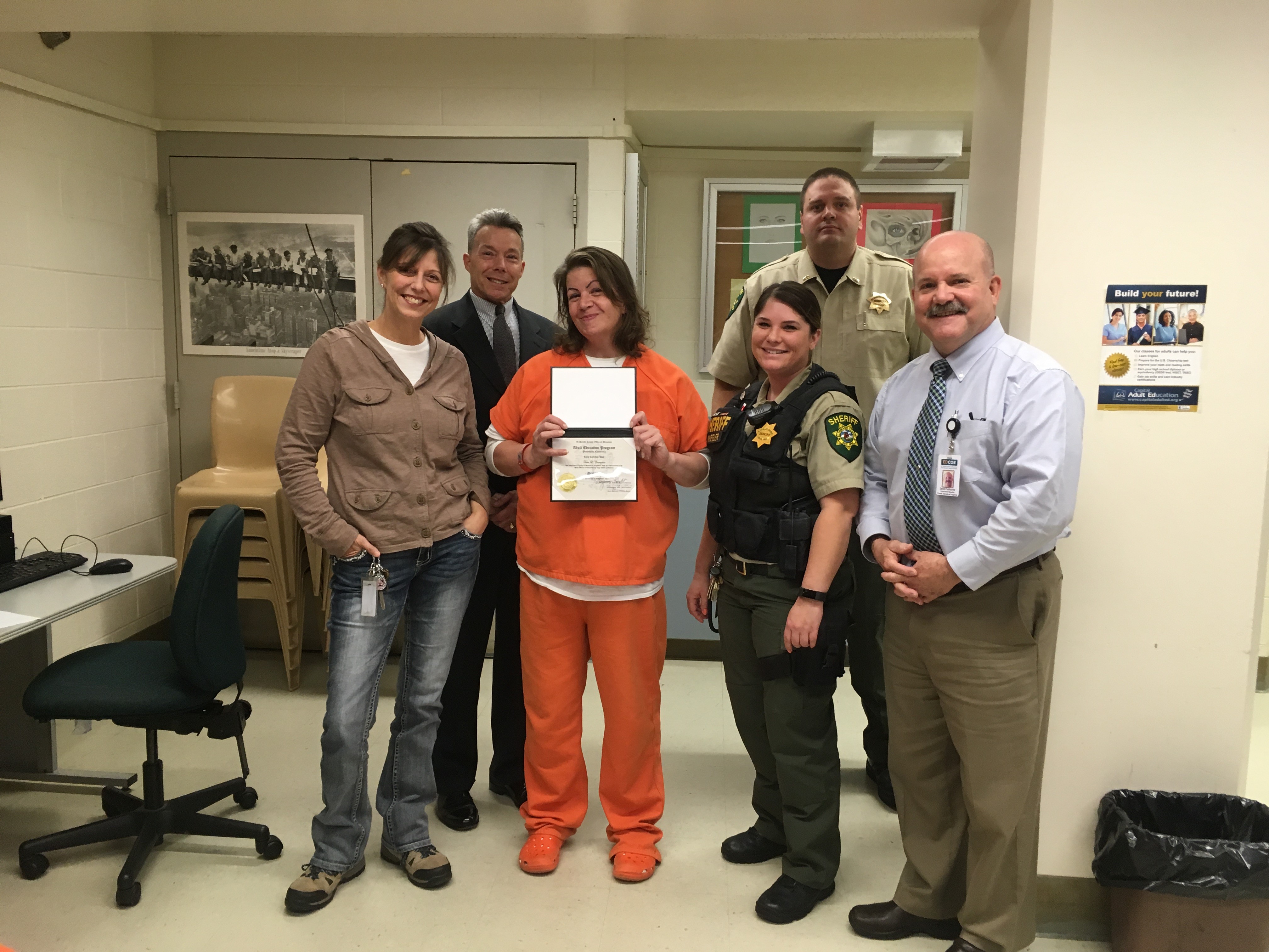 Charter Adult Education Honors First Female Inmate Graduate